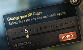 Mythical-WoW XP Rate Changer Addon